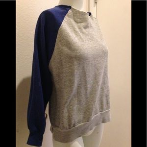 Raglan Crop To 80's Sweater Top
